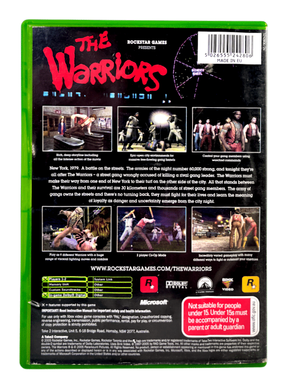 The Warriors (XBox)