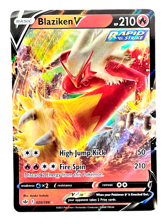 POKEMON TCG - Blaziken V - Chilling Reign
