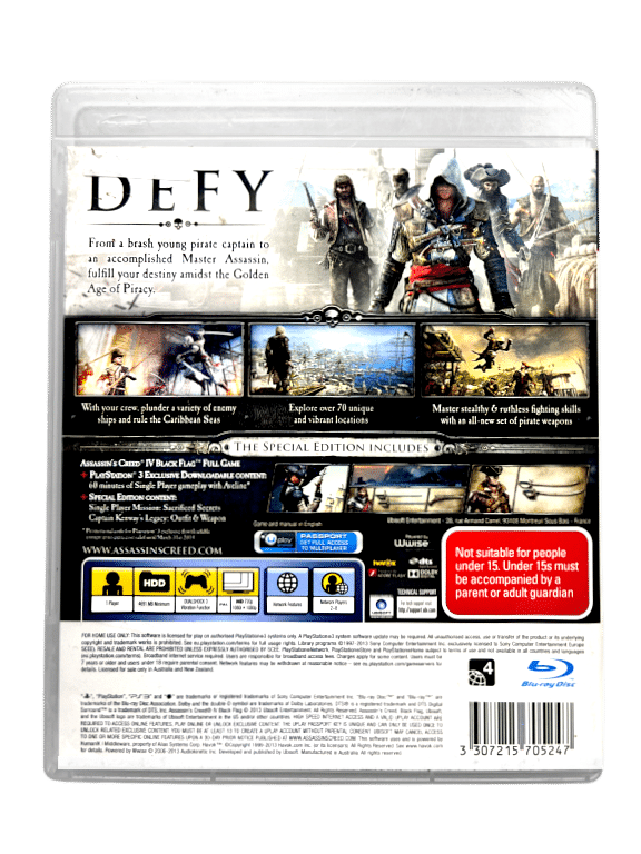 Assassin's Creed IV : Black Flag : Test (PS3