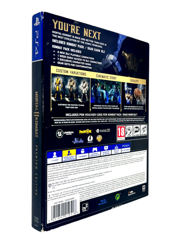 Mortal Kombat 11 (PS4) *STEEL COLLECTOR'S EDITION - NO DISC* - Image 7