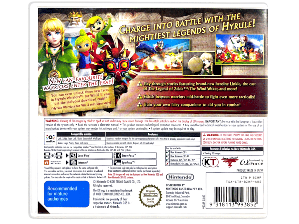 Hyrule Warriors Legends Boxed Collector's Edition (3DS)