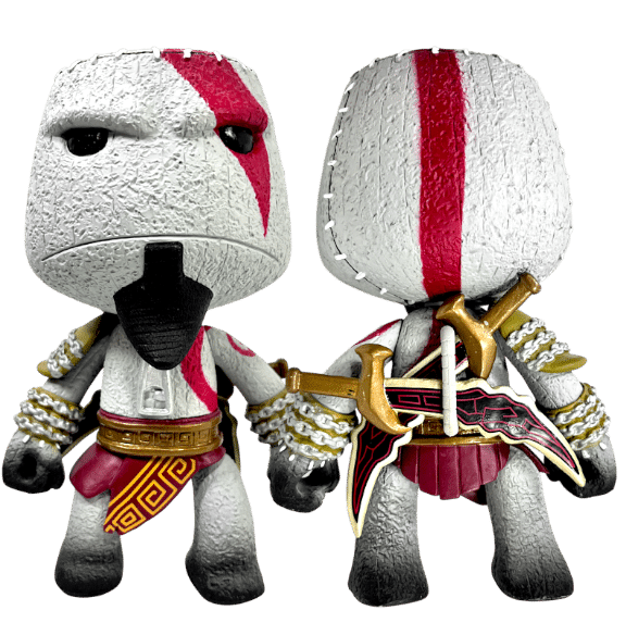 God Of War Figurine Kratos Sackboy