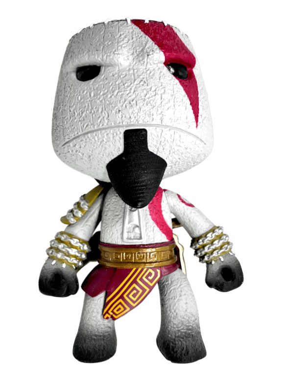 God Of War Figurine Kratos Sackboy