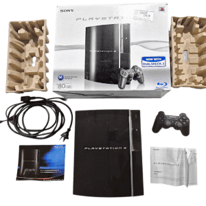SONY PS3 Fat 80GB Console BOXED
