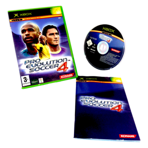 PES 4 Pro Evolution Soccer 4 (Xbox) *MINT COMPLETE*