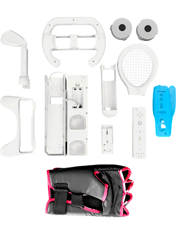 Nintendo Wii Accessories BULK LOT (Includes BOXING GLOVE!)