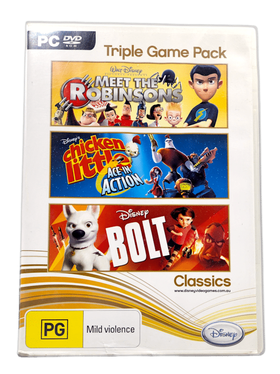 Triple Game Pack: Meet the Robinsons / Chicken Little / BOLT (PC) - Image 2