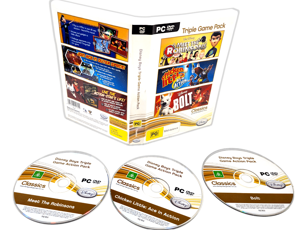 Triple Game Pack: Meet the Robinsons / Chicken Little / BOLT (PC)
