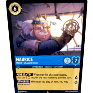 Disney Lorcana TCG - The First Chapter - Maurice World Famous Inventor