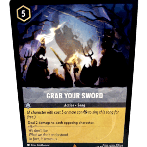 Disney Lorcana TCG - The First Chapter - Grab Your Sword Action Song