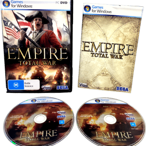 EMPIRE TOTAL WAR (PC) *MINT COMPLETE*