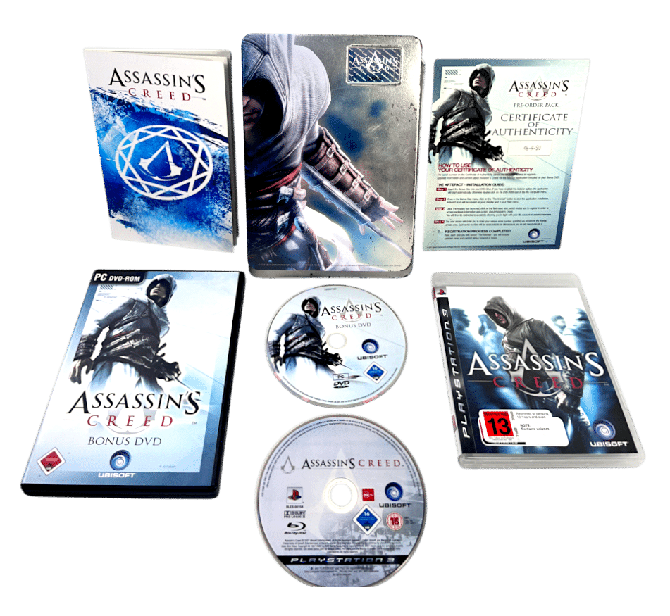 Assassin's Creed STEEL TIN COLLECTOR'S EDITION (PS3)