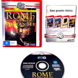 ROME TOTAL WAR - ALEXANDER (PC) *MINT COMPLETE*