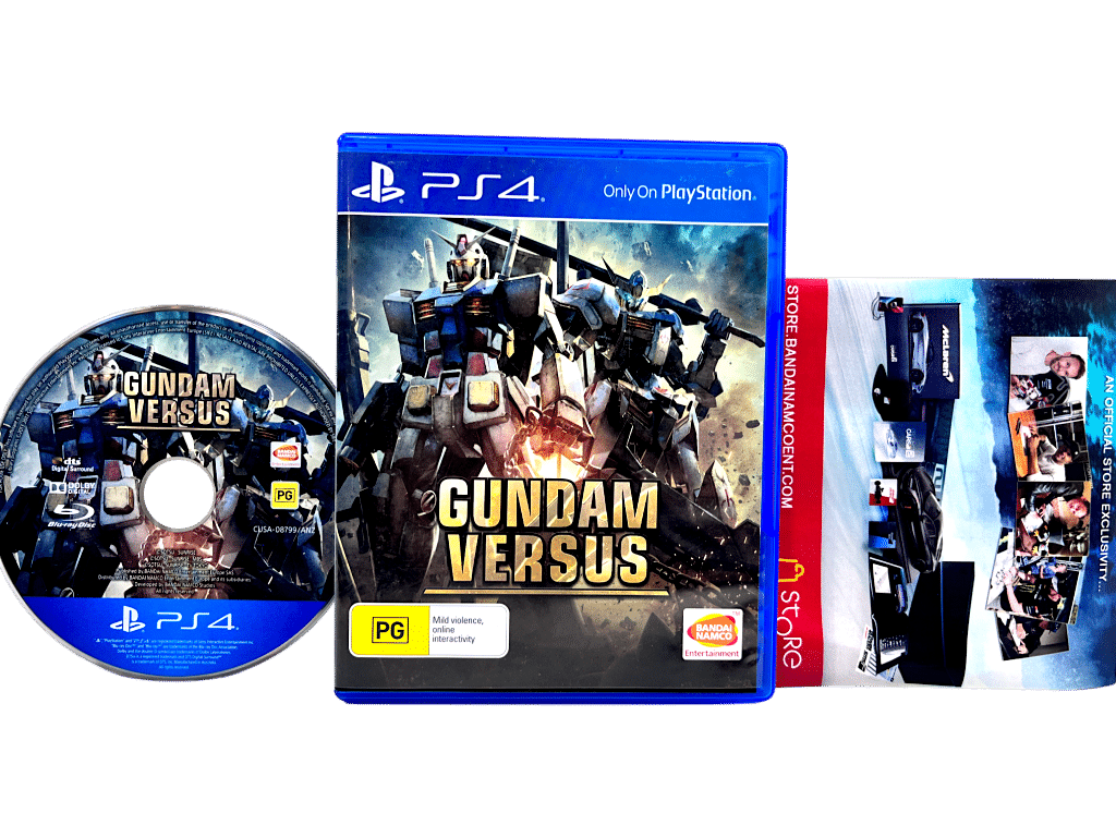 GUNDAM VERSUS (PS4) *MINT COMPLETE*