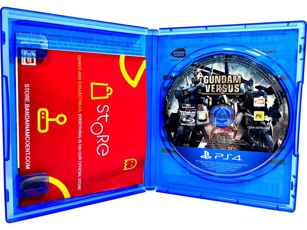 GUNDAM VERSUS (PS4) *MINT COMPLETE* - Image 3