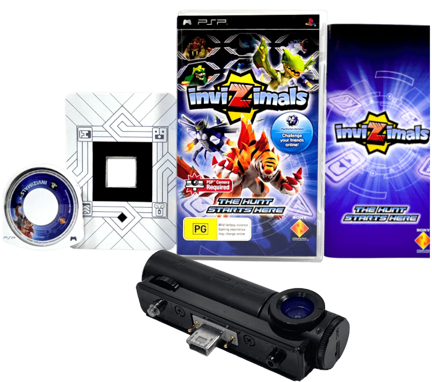 Invizimals: The Hunt Stars Here (PSP) *GAME + PSP CAMERA!