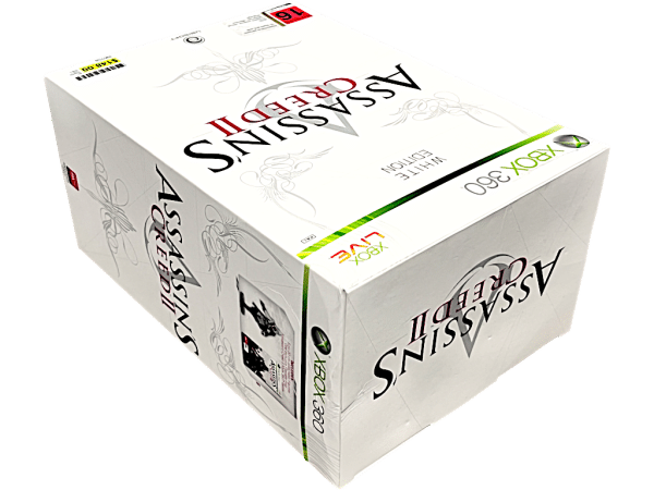 Assassin's Creed 2 WHITE EDITION (BOXED COLLECTOR'S STATUE EDITION) Xbox 360