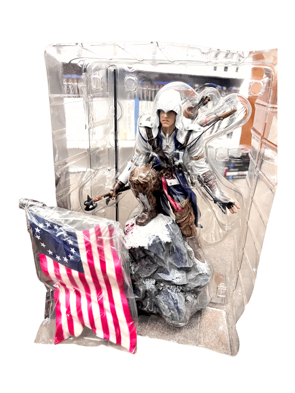 ASSASSIN'S CREED III (Assassins Creed 3) *CONNOR STATUE NEW - BOXED* Xbox 360
