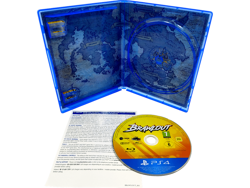 BRAWLOUT (PS4) *MINT COMPLETE* - Image 3