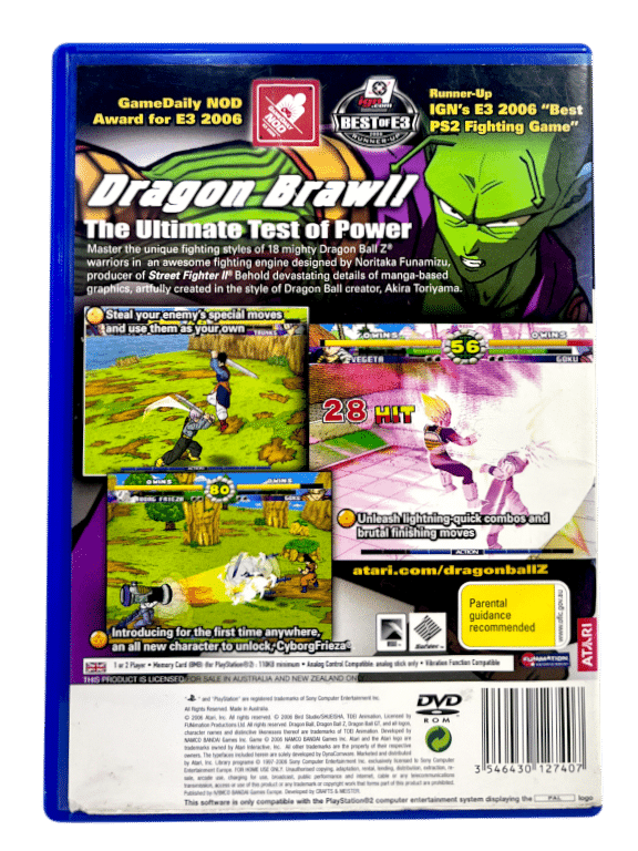 Super Dragon Ball Z PS2 game