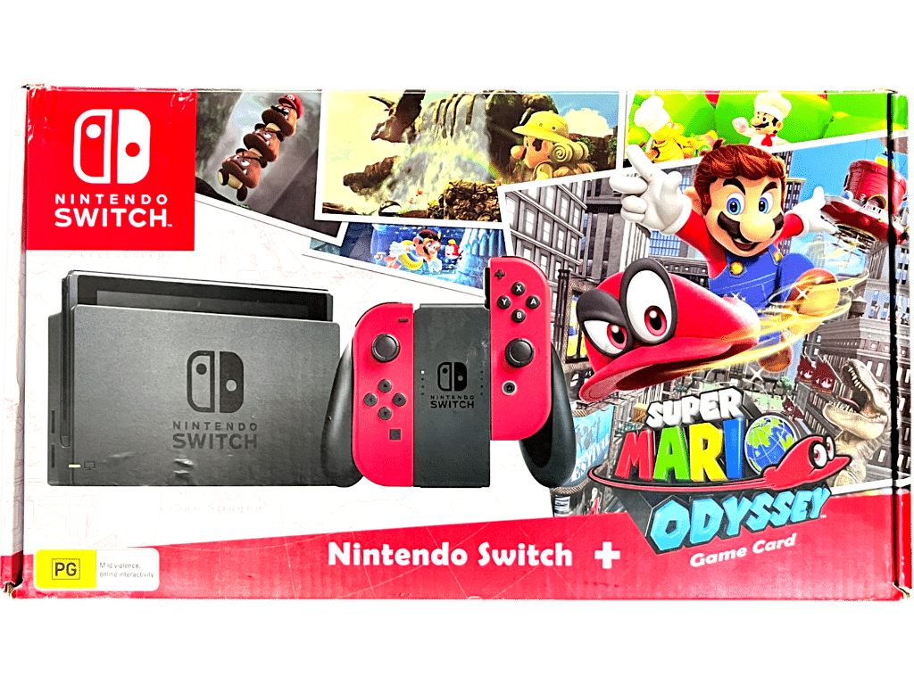 Nintendo Switch Console + Super Mario Odyssey Limited Edition