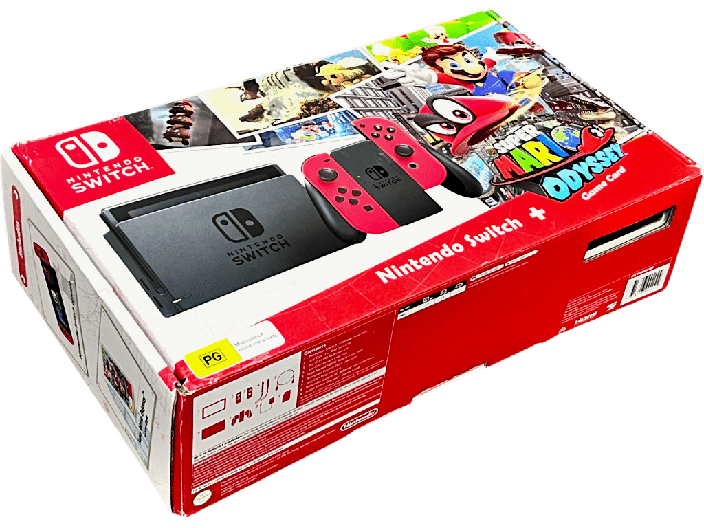 Nintendo Switch Console + Super Mario Odyssey Limited Edition