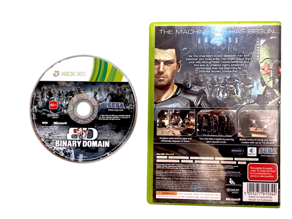 BINARY DOMAIN (XBox 360) - Image 2