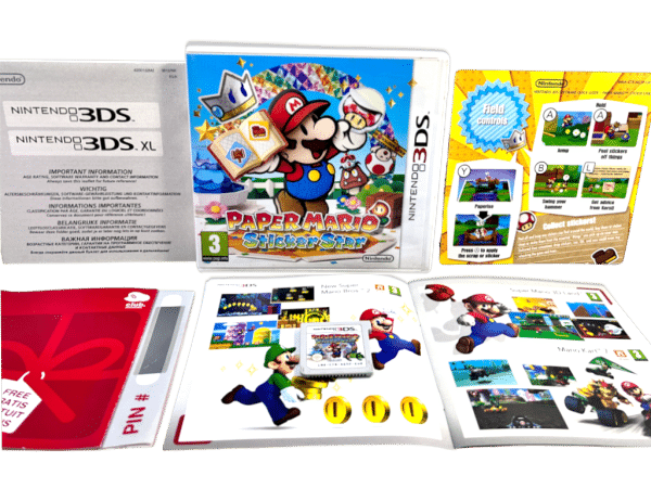 Paper MARIO: Sticker Star (3DS) *COMPLETE COLLECTOR'S* - Appleby Games