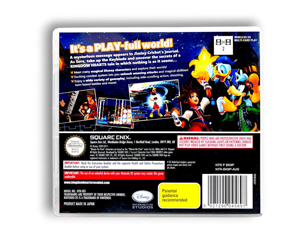 Kingdom Hearts Recoded / Kingdom Hearts Re:Coded for Nintendo DS