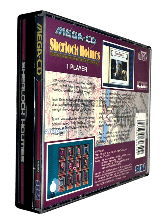 Sherlock Holmes: Consulting Detective (Sega Mega CD)