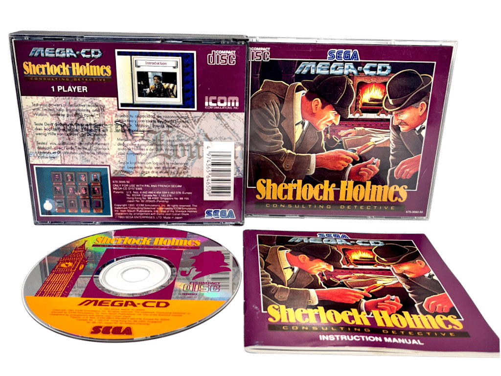 Sherlock Holmes: Consulting Detective (Sega Mega CD)