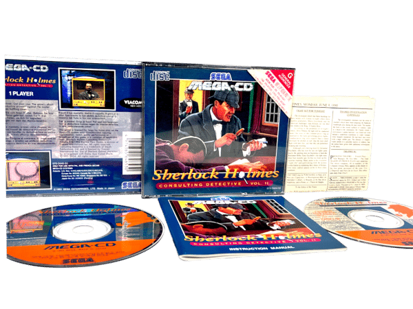 Sherlock Holmes: Consulting Detective VOL. 2 (Sega Mega CD)