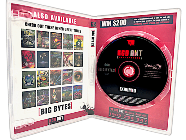Exhumed - Red Ant Enterprises - Big Bytes - PC Game (1996)