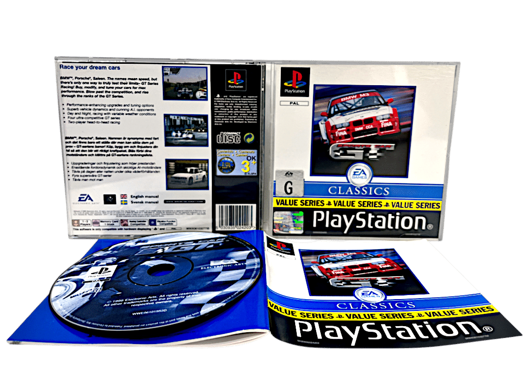 SPORTS CAR GT (PS1) *EXCELLENT + COMPLETE*
