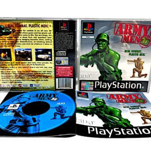 ARMY MEN: Real Combat, Plastic Men (PS1) *EXCELLENT + COMPLETE*