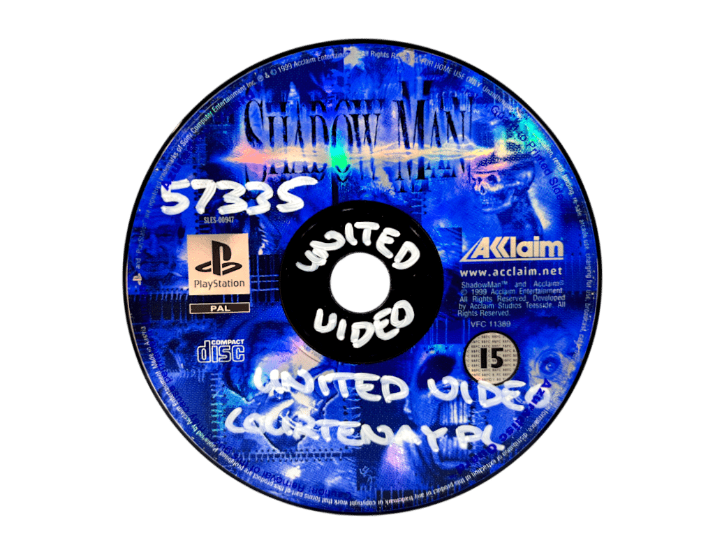 SHADOW MAN (PS1) *EXCELLENT*