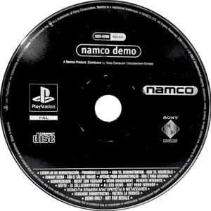 NAMCO Demo SCED-00789 9667629 (PS1)