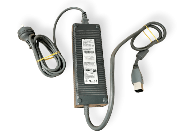 Original Microsoft Xbox 360 Power Supply, DPSN-186CB-1A 203W *METAL PLUG - RARE* - Image 3