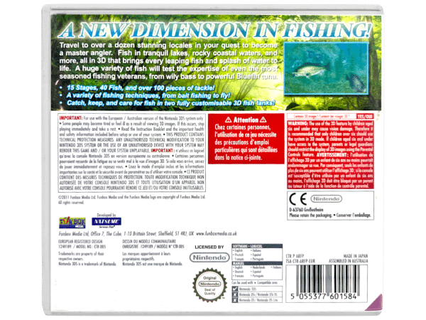 Reel Fishing Paradise 3D (3DS)