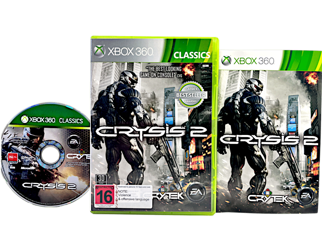 Crysis 2 Sur Xbox 360 – Version Italienne (italiano), PAL, Très Bon état
