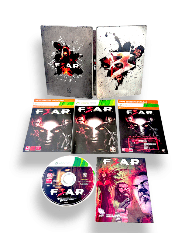 FEAR 3 (F3AR) F.E.A.R. 3 PS3 *RARE STEEL COLLECTOR'S EDITION*