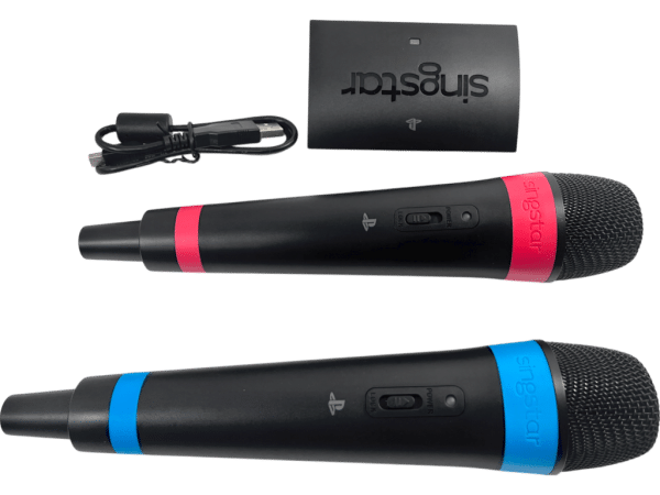 WIRELESS SingStar Microphones (PS4 / PS3 / PS2) *MINT IN BOX*