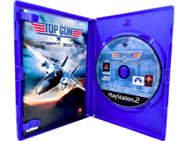 TOP GUN Combat Zones (PS2 - RARE)