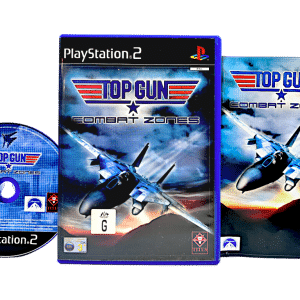 TOP GUN Combat Zones (PS2 - RARE)