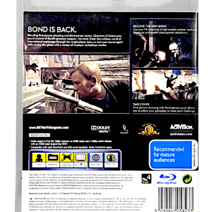 James Bond 007 Quantum of Solace (PS3)