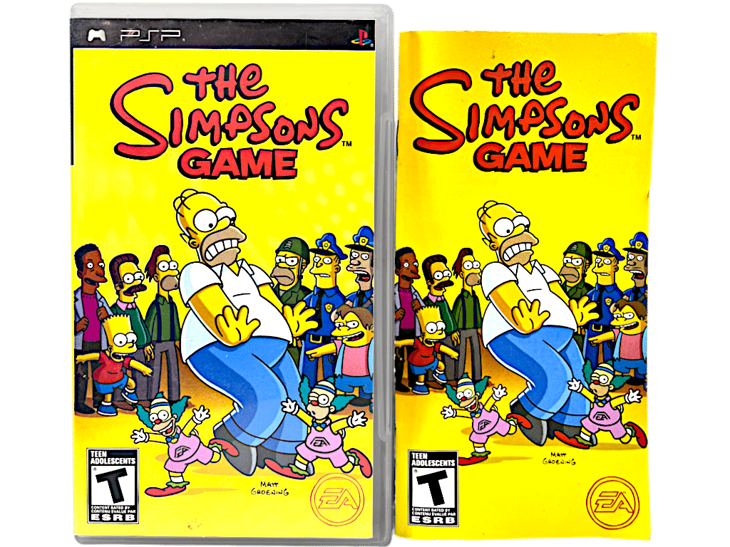 The SIMPSONS Game (PSP)