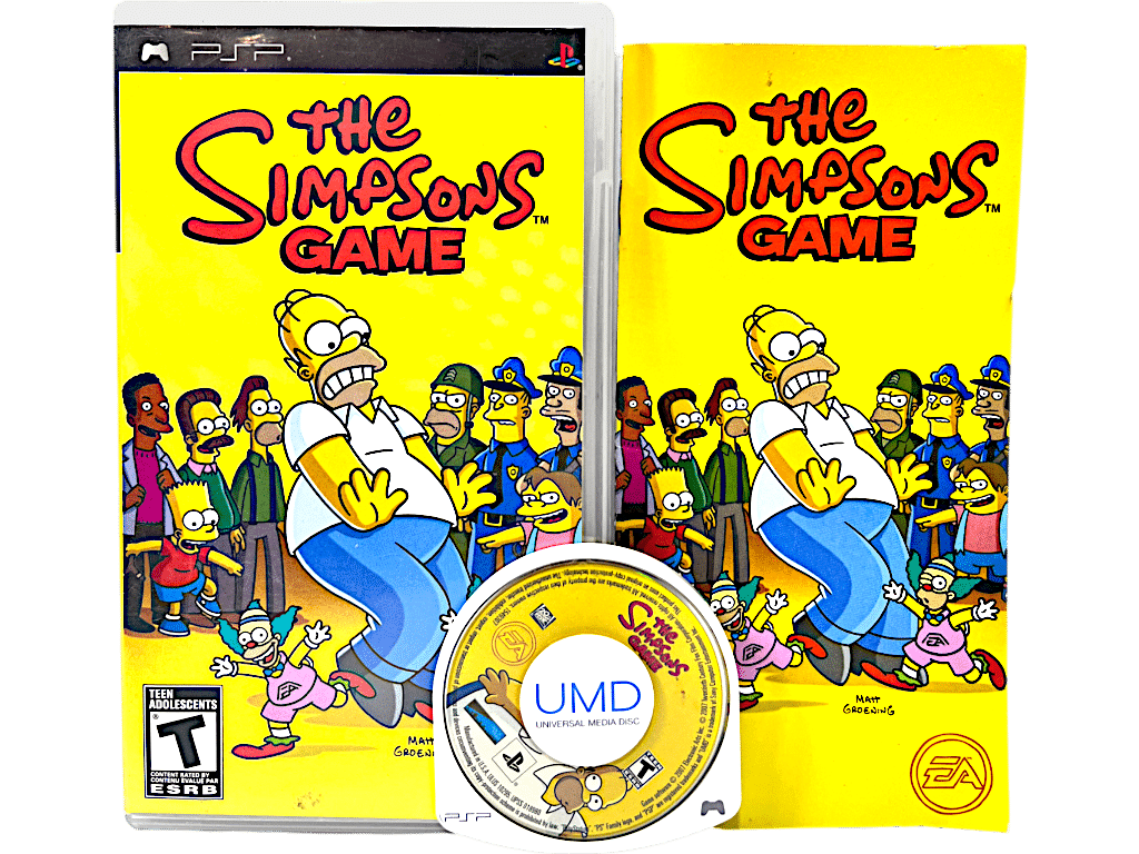 The SIMPSONS Game (PSP)