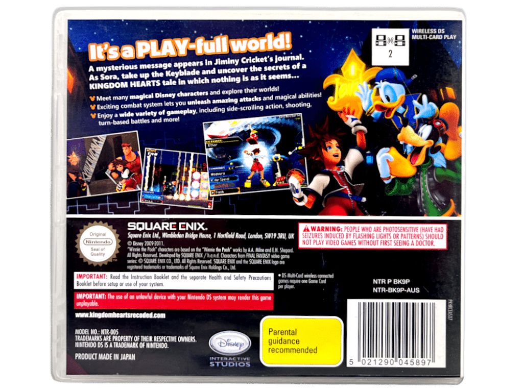 KINGDOM HEARTS RE : CODED (DS - RARE) *MINT COLLECTOR'S* - Image 4
