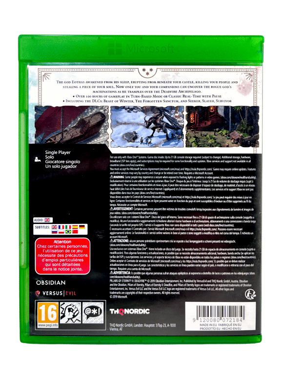 Pillars of Eternity 2 - Deadfire Ultimate Edition (Xbox One)