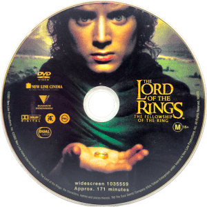 The Lord of the Rings: The Fellowship of the Ring (DVD Disc)